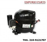 Συμπιεστής ψυκτικού κυκλώματος, ASPERA NEK6210GK (220volt 3-8HP, R404a)